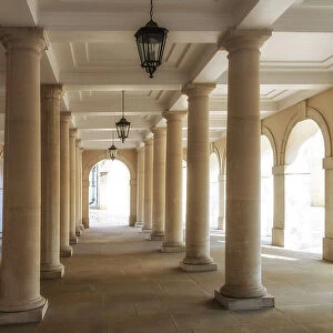 Cloisters in the Inner Temple, London, England