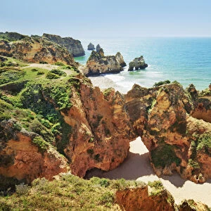 Coast impression Praia dos Tres Irmaos - Portugal, Algarve, Alvor, Praia dos Tres Irmaos
