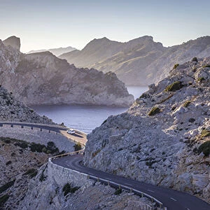 Coastal road at Cap Formentor, Mallorca, Spain
