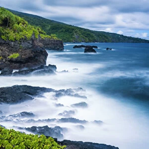 Coastline at Haleakala National Park, Maui, Hawaii, USA