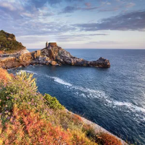 Coastline at Portovenere, Liguria, Italy