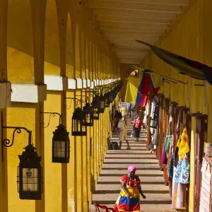 Colombia, Bolivar, Cartagena De Indias, Las Bovedas - dungeons built in the city walls