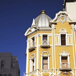 Colonial architecture on Adderley Street, City Bowl, Cape Town, Western Cape, South