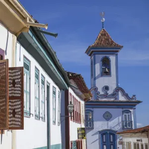 Colonial architecture and Church of Amparo, Diamantina (UNESCO World Heritage Site)