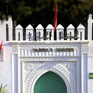 Colonial Building in Grand Socco, Tangier, Morocco, North Africa