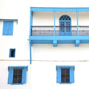 Colonial Facade, Rabat, Morocco, North Africa