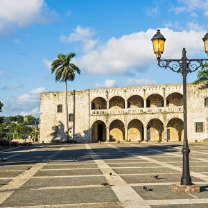 Colonial Zone (Ciudad Colonial), Santo Domingo, Dominican Republic. Alcazar de Colon
