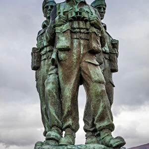 Commando Memorial, Fort William, Scotland, UK