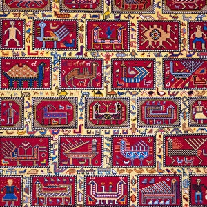 Contemporary Azerbaijani carpet, Azerbaijan National Carpet Museum, Baku, Azerbaijan