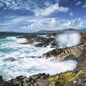Crashing Wave, Isle of Harris, Outer Hebrides, Scotland