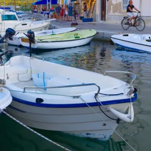 Croatia, Cres, Cres Town, Harbour