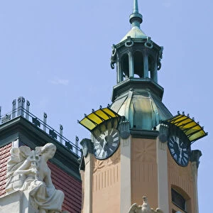 Croatia, Zagreb, Art Nouveau Building
