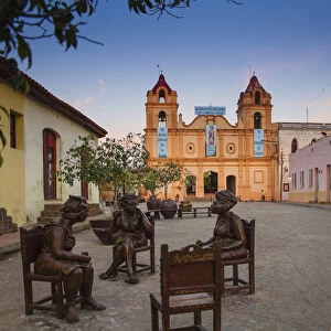 Cuba, Camaguey, Camaguey Province, Plaza Del Carmen, Iglesia de Nuestra Senora del Carmen