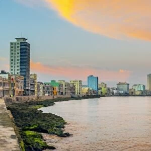 Cuba, Havana, The Malecon