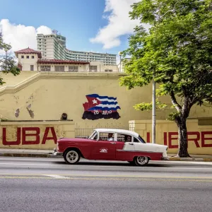 Cuba Libre Mural Painting, 23 Avenue, Havana, La Habana Province, Cuba Cuba Libre Mural Painting, 23 Avenue, Havana, La Habana Province, Cuba