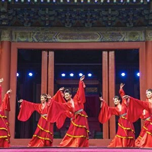 Cultural performance in period costume, Beijing, China