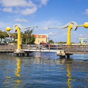 Curacao, Willemstad, Punda, L. B. Smith bridge