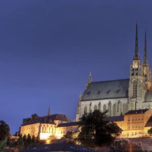 Czech Republic, South Moravia, Brno, Cathedral of St. Peter and St. Paul
