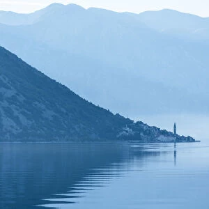 Dawn in The Bay of Kotor, Montenegro