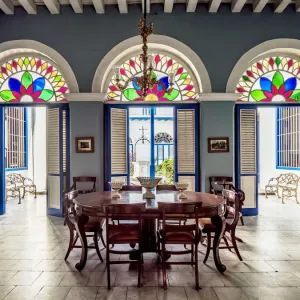 Diego Velazquez House, interior, Santiago de Cuba, Santiago de Cuba Province, Cuba Diego Velazquez House, interior, Santiago de Cuba, Santiago de Cuba Province, Cuba