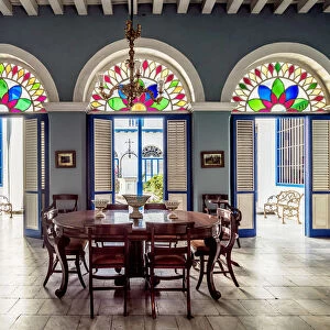 Diego Velazquez House, interior, Santiago de Cuba, Santiago de Cuba Province, Cuba