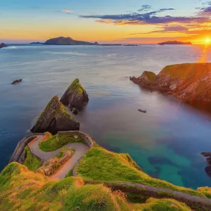 Dingle Peninsula Print at Sunset Dingle Peninsula Print at Sunset