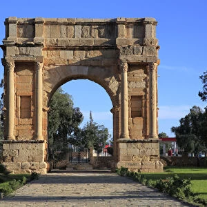 Diocletian arch (3rd century), Sbeitla, Tunisia