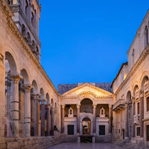 Diocletians Palace, Split, Dalmatian Coast, Croatia, Europe