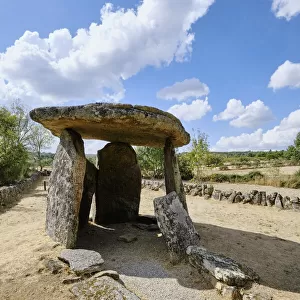 Dolmen of Pera do Moco, dating back to the 4th millennium B. C Guarda, Beira Alta