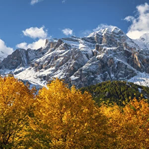 Dolomites in Autumn, Cortina d Ampezzo, Belluno, Veneto, Italy