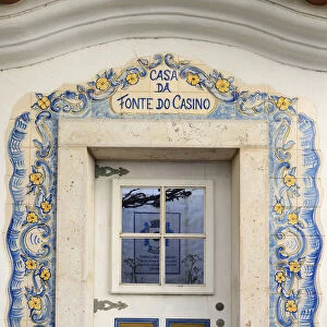 Door in Ericeira. Portugal