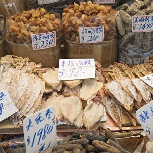 Dried seafood, Sai Ying Pun, Hong Kong Island, Hong Kong, China