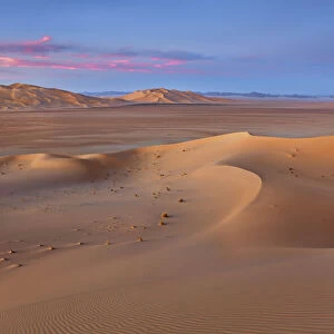 Dune landscape in Erg Admer - Algeria, Djanet, Erg Admer - Sahara