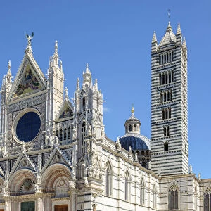 Duomo di Siena (Siena Cathedral), UNESCO World Heritage Site, Siena, Tuscany, Italy