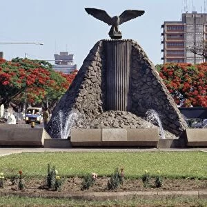 An eagle, the national emblem of Zambia
