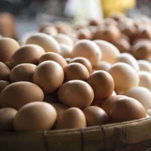 Eggs at Food market, Phnom Penh, Cambodia