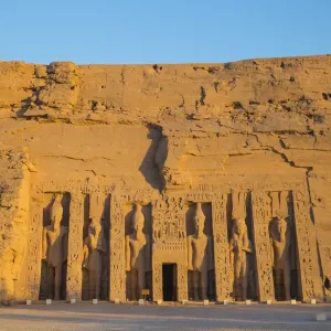 Egypt, Abu Simbel Print - Temple of Hathor Egypt, Abu Simbel Print - Temple of Hathor