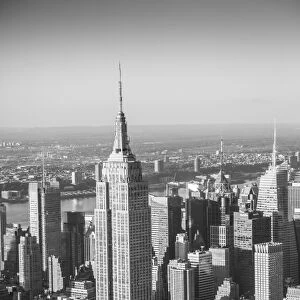 Empire State Building & Manhattan, New York City, New York, USA