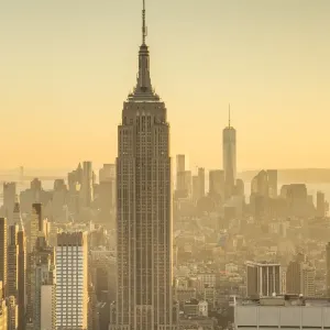Empire State Building Print, Manhattan Skyline Empire State Building Print, Manhattan Skyline