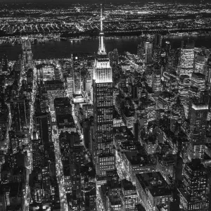 Empire State Building Print, Manhattan Skyline, New York City Empire State Building Print, Manhattan Skyline, New York City