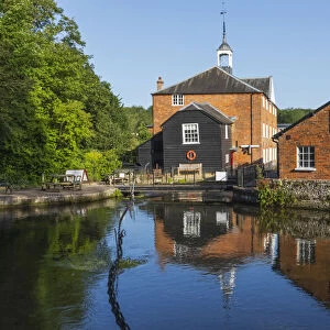 England, Hampshire, Whitchurch, The Historic Whitchurch Silk Mill