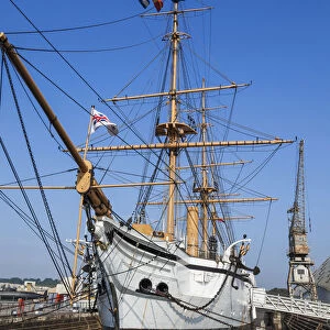 England, Kent, Rochester, Chatham, Chatham Historic Dockyard, HMS Gannet