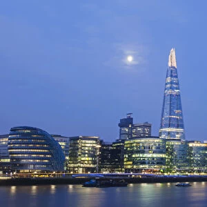 England, London, The Shard and Southwark Skyline