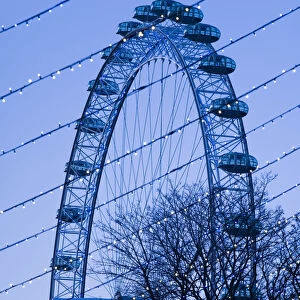 England, London, Southbank, London Eye