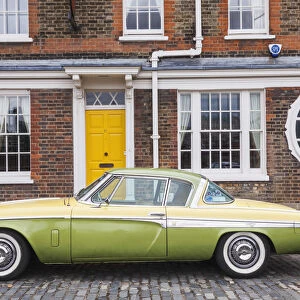 England, London, Southwark, Bankside, Studebaker Vintage Car