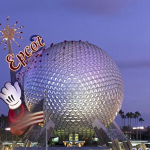 Epcot Center, Disneyland, Orlando, Florida, USA