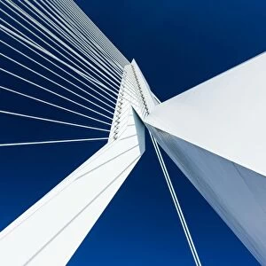 Erasmus Bridge, Wilhelminakade, Rotterdam, Netherlands