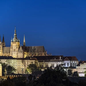 Europe, Czech Republic, Prague, Prague Castle, St Vitus Cathedral