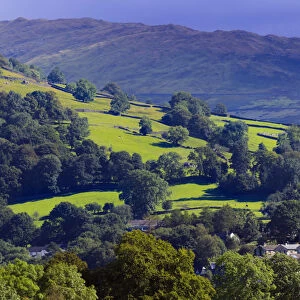 Europe, Great Britain, England, Cumbria, Lake District - view of Ambleside village