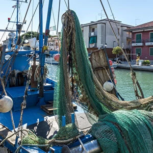 europe, Italy, Friuli-Venezia-Giulia. the harbour of Grado